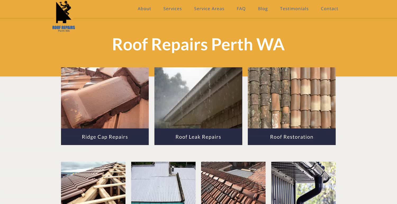roof repairs perth
