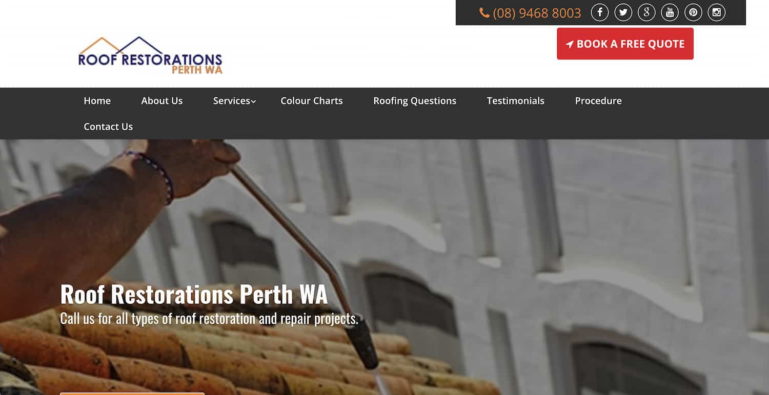 roof repairs perth