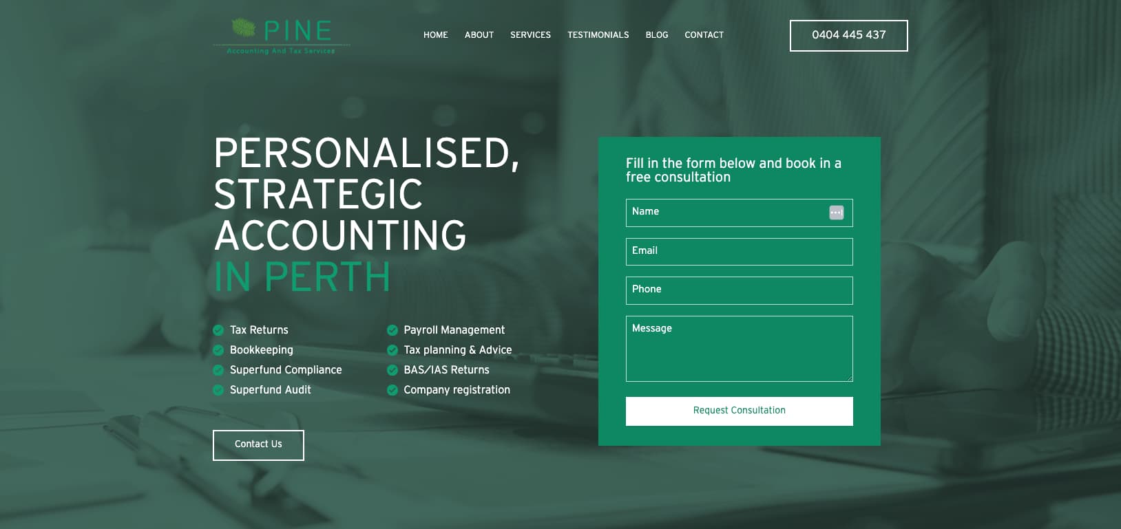 Pine Tax Accounting Perth 