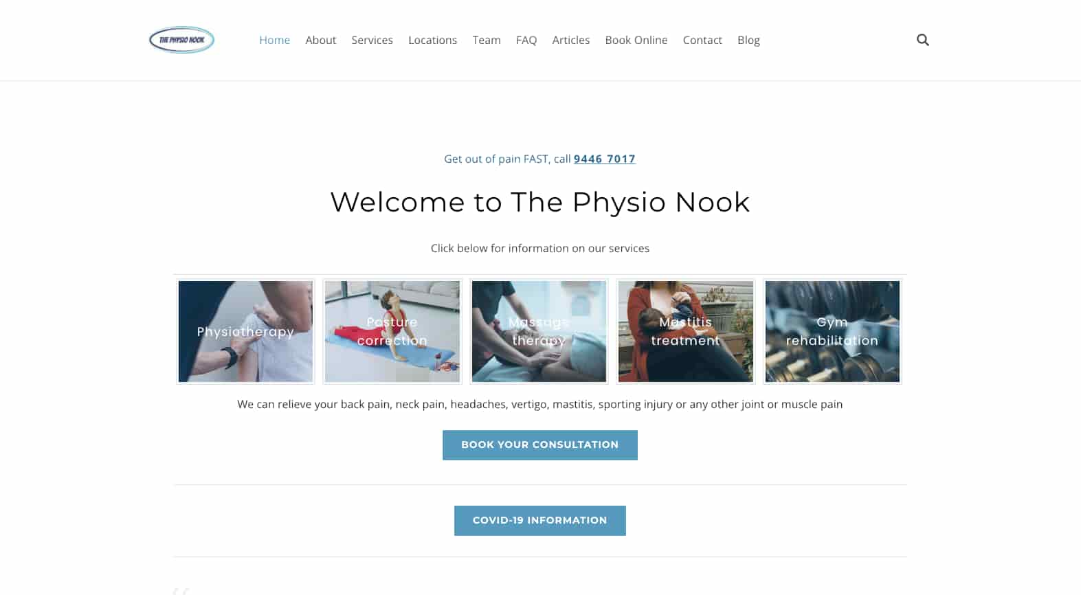 The Physio Nook, East Perth